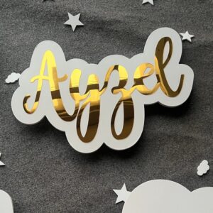 Custom Name Sign – Backlight Optional (18 inches)